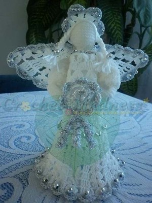Novogodisnji Snowflake Heklanje Seme Christmas Decoration 61